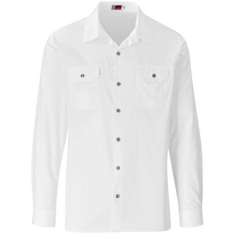 Mens Long Sleeve Wildstone Shirt White